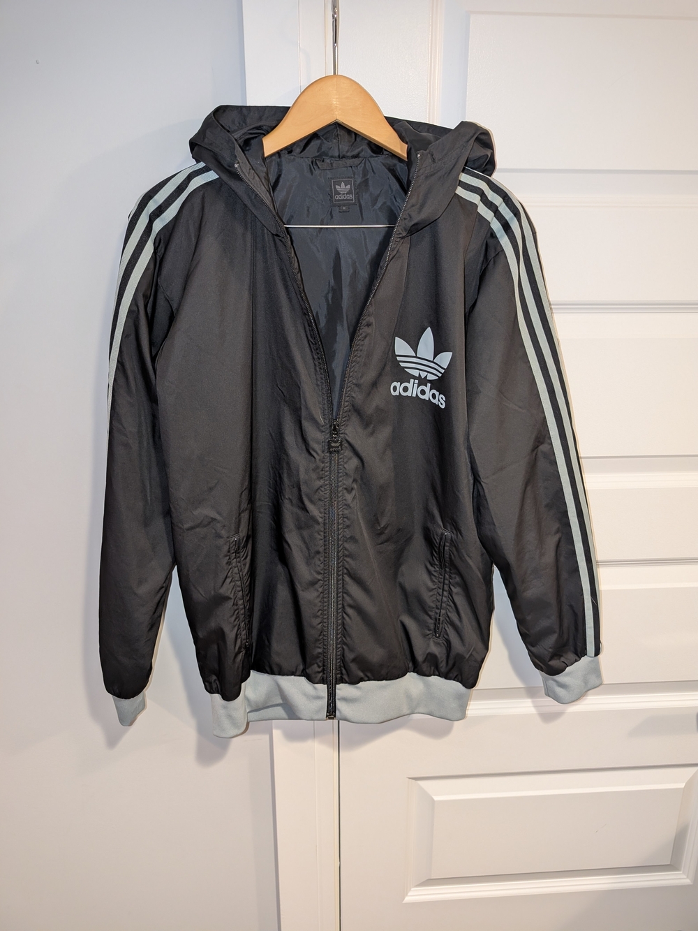 Adidas Originals Trefoil Hooded Windbreaker Jacket